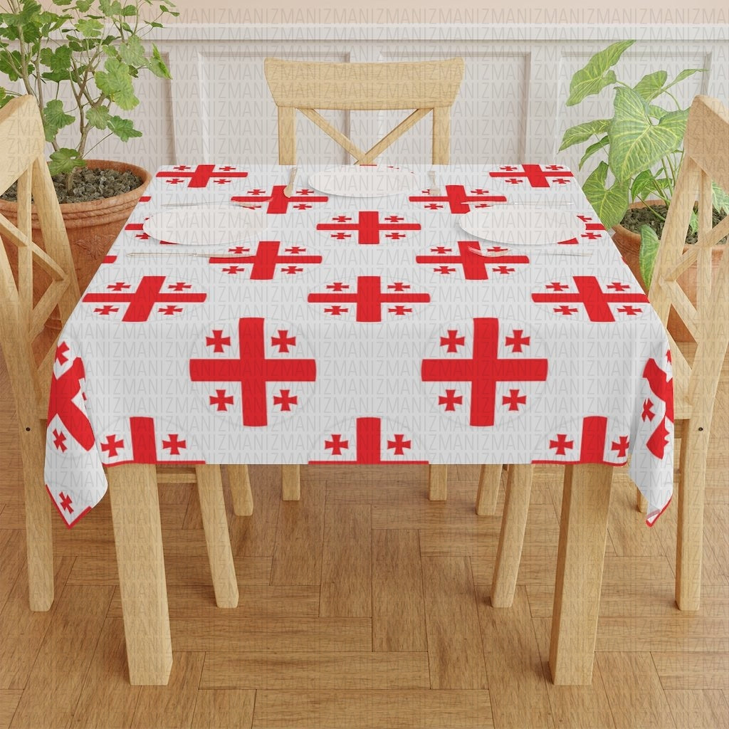 Table Cloth Georgian Flag
