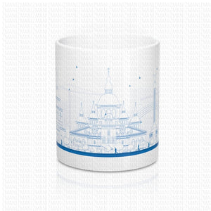 Mug 11oz With Ukrainian city of Kyiv