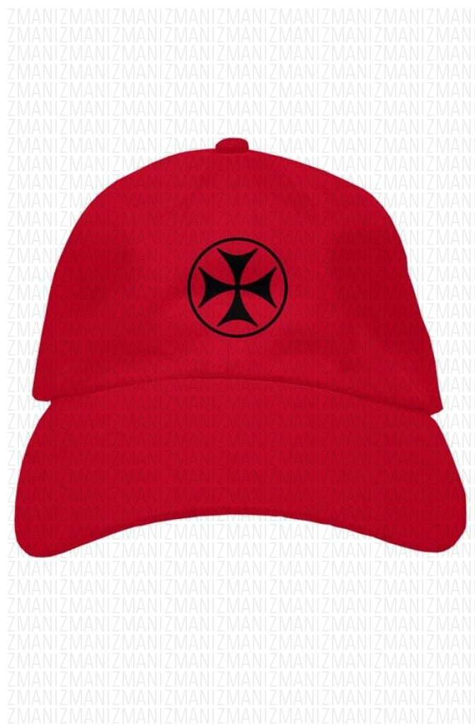 Embroidery - cap with Georgian Cross