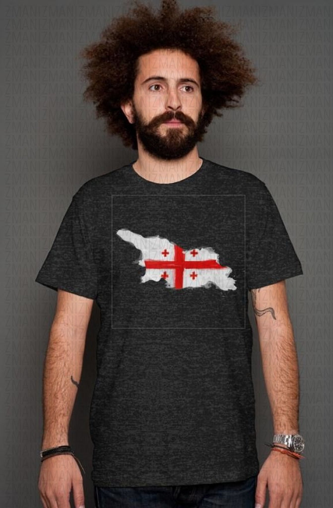 T-shirt with map of Georgia 