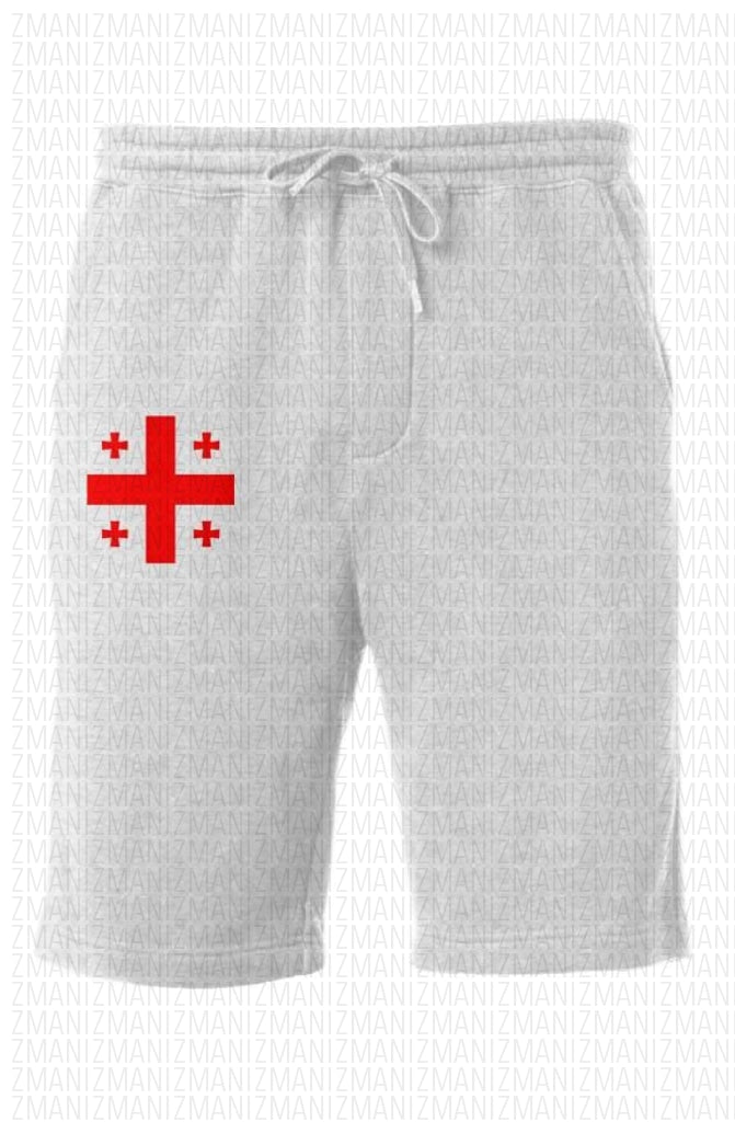 Shorts with embroidered Georgian Flag