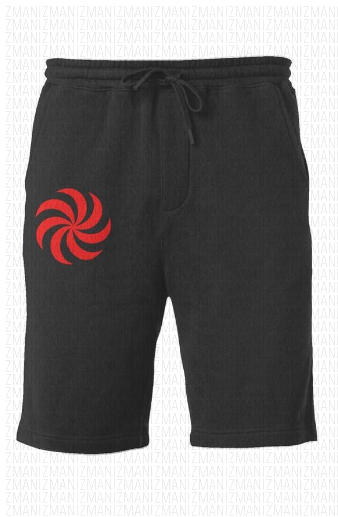 Shorts with embroidered Georgian National symbol