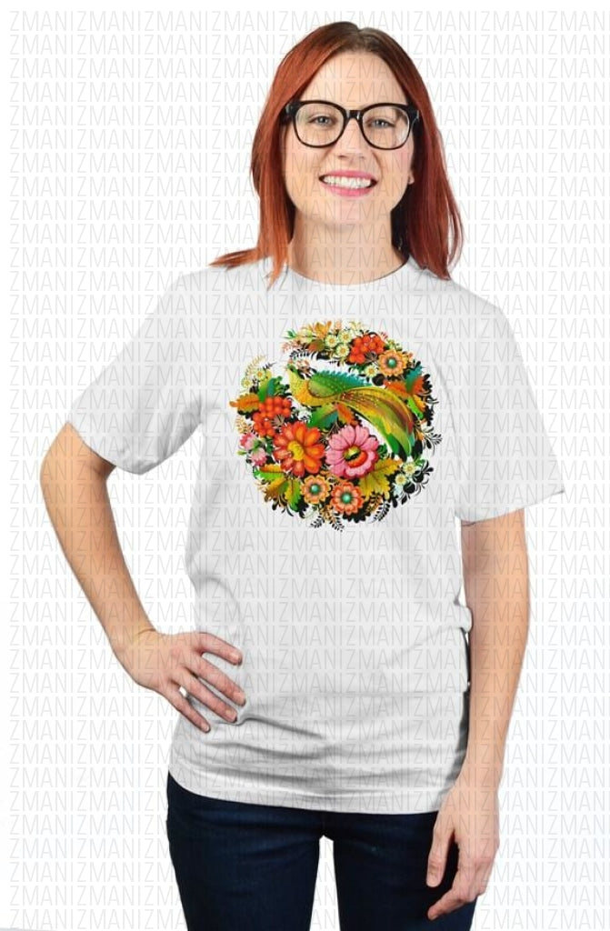 T-shirt with traditional Ukrainian ornament