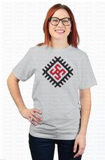 T-shirt with traditional Ukrainian ornament