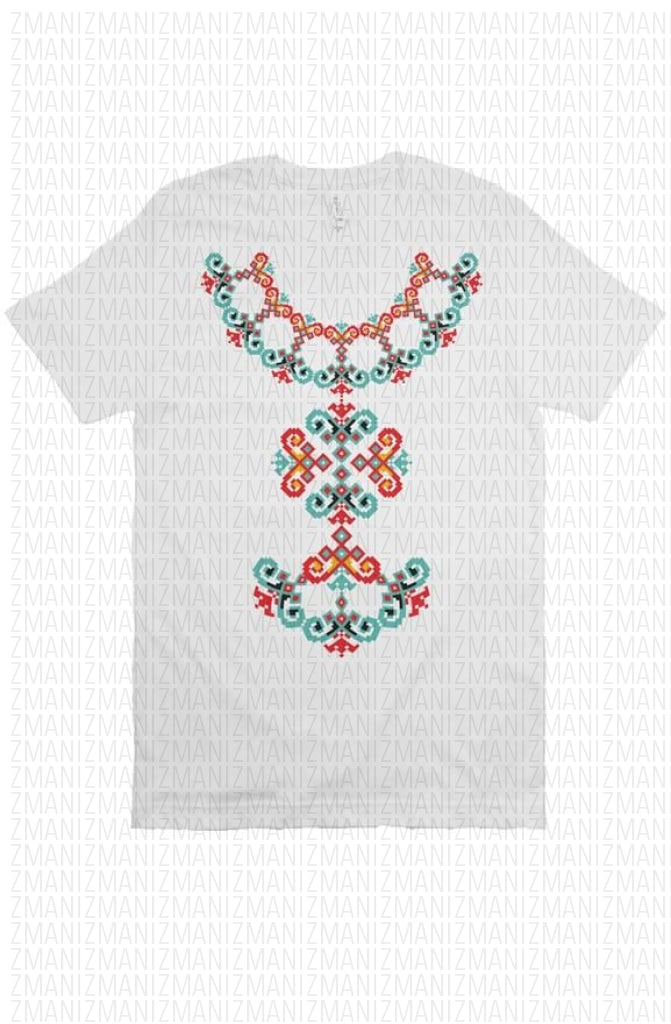 T-shirt with Ukrainian national ornament