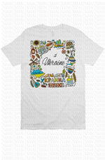 T-shirt with Ukrainian national Elements