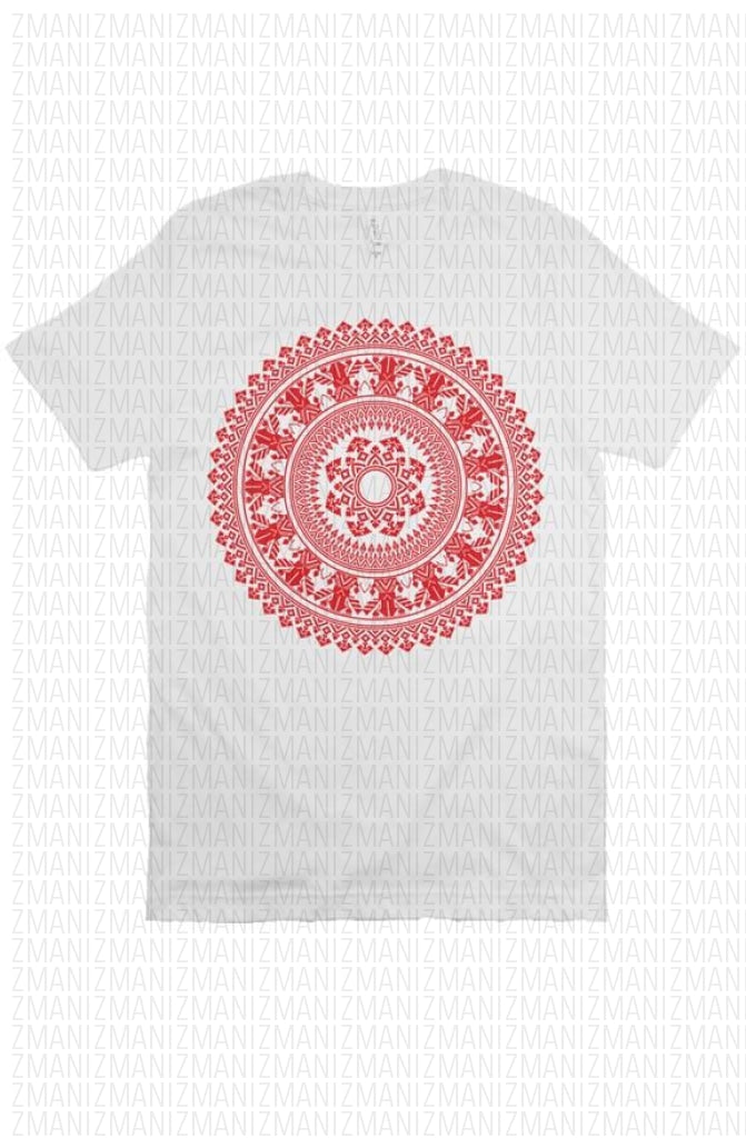 T-shirt with Ukrainian national Ornament