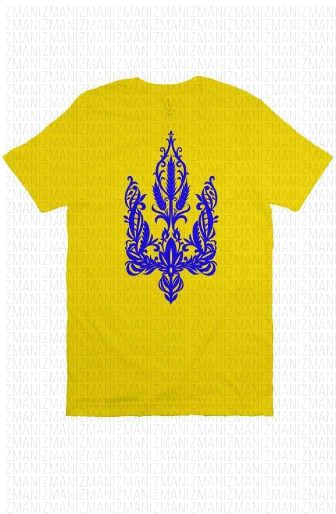 T-shirt with Ukrainian Trident 