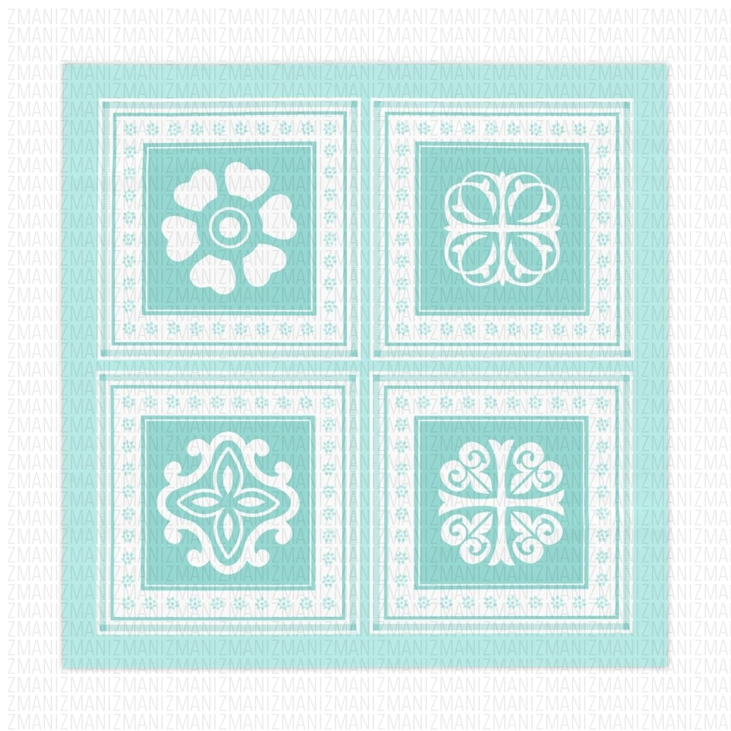 Table Cloth Tiffany blue