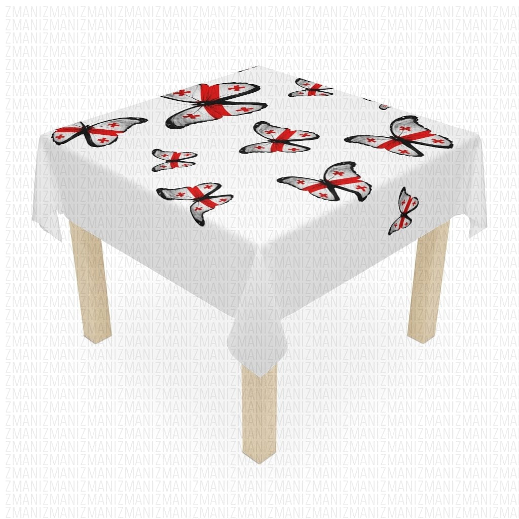 Table Cloth Butterflies