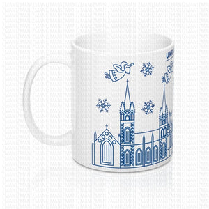 Mug 11oz With Ukrainian city of lviv