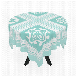 Table Cloth Tiffany blue
