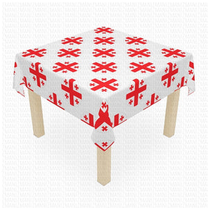 Table Cloth Georgian Flag