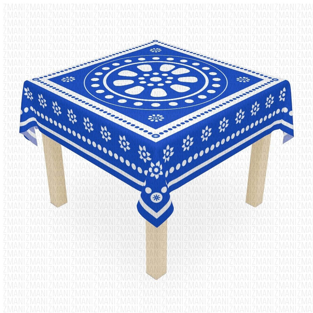 Table Cloth Traditional Blue