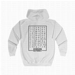 Unisex Full Zip Hoodie
