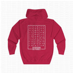Unisex Full Zip Hoodie