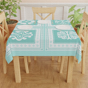 Table Cloth Tiffany blue