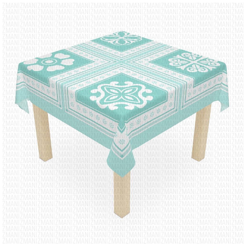 Table Cloth Tiffany blue