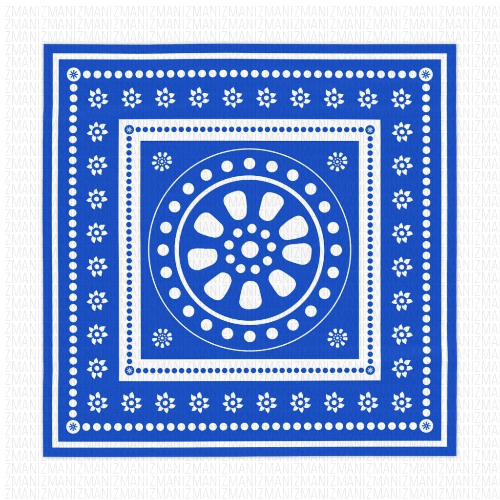 Table Cloth Traditional Blue