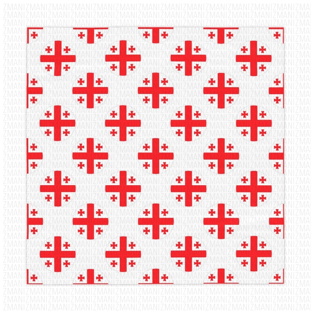 Table Cloth Georgian Flag