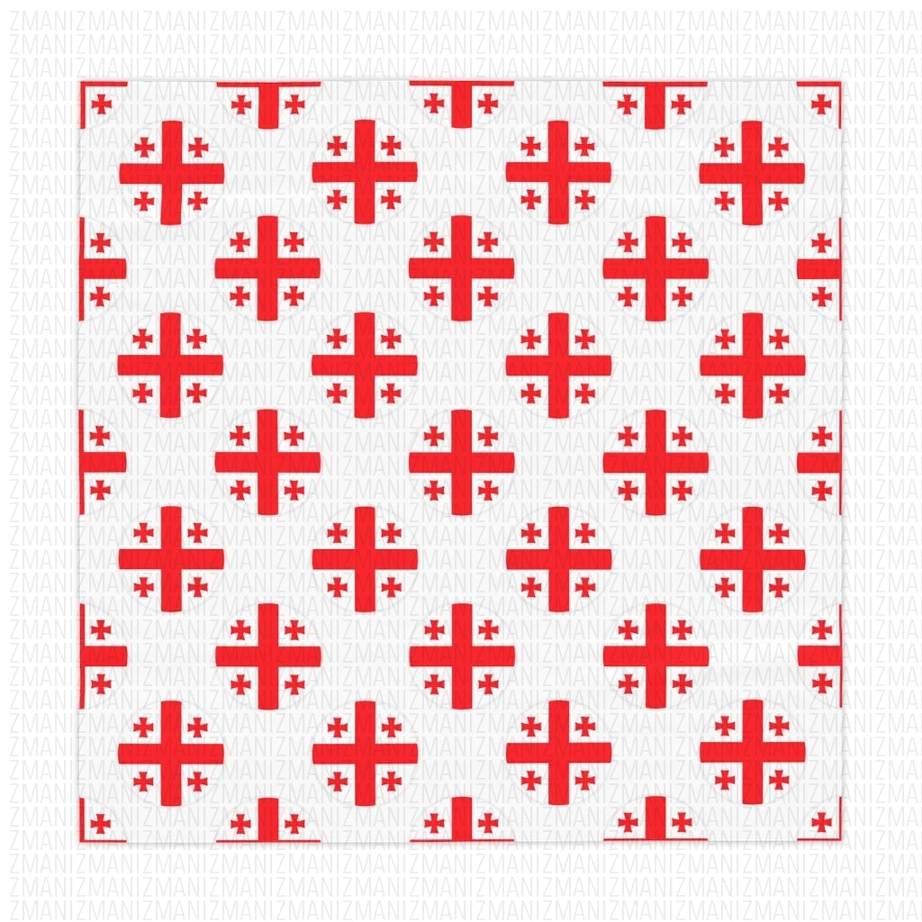 Table Cloth Georgian Flag