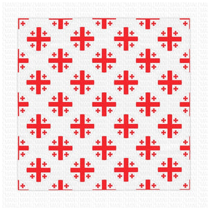 Table Cloth Georgian Flag