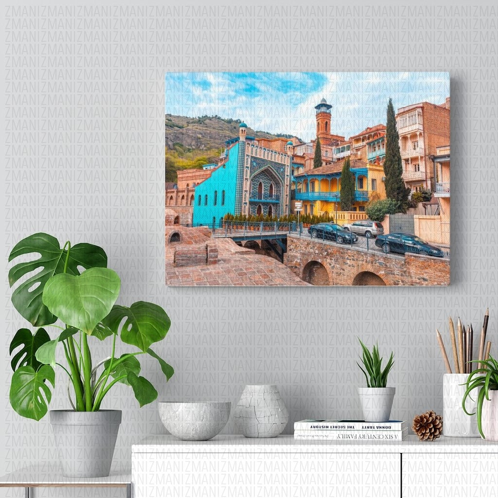 Old Tbilisi Stretched canvas