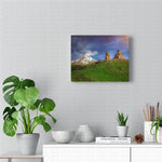 Mount Kazbegi & Gergeti trinity Stretched canvas