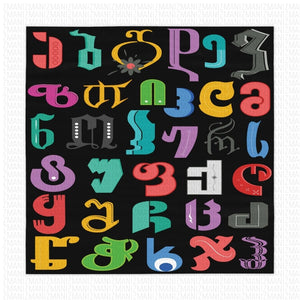 Table Cloth Alphabet