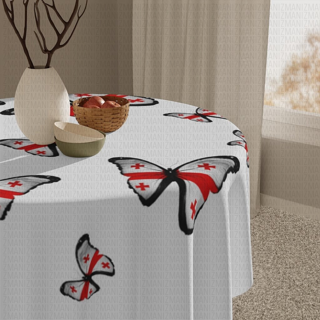 Table Cloth Butterflies
