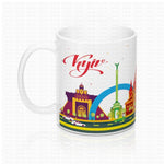 Mug 11oz With Ukrainian city of Kyiv
