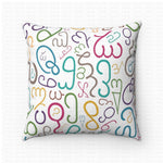 Spun Polyester Square Pillow