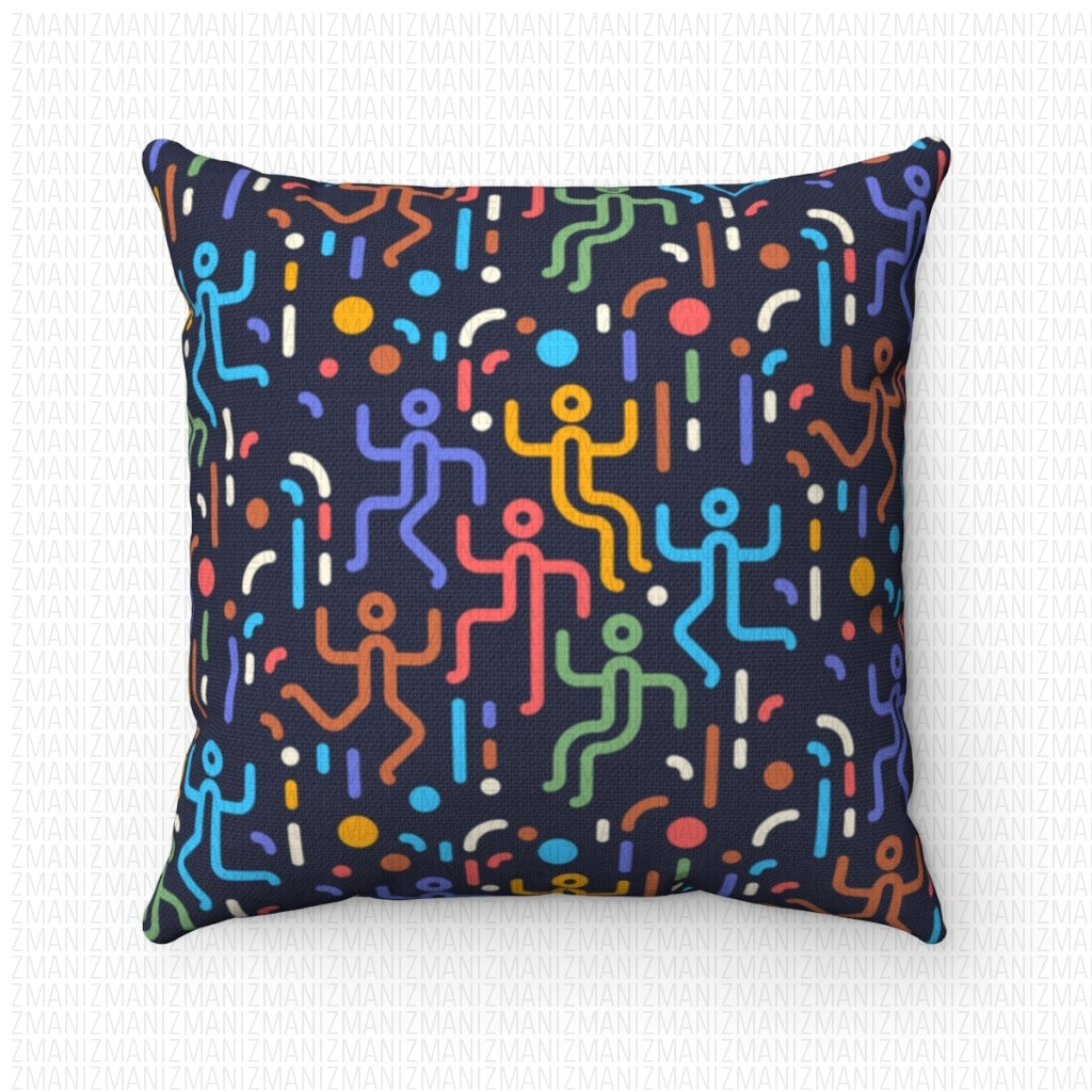 Spun Polyester Square Pillow