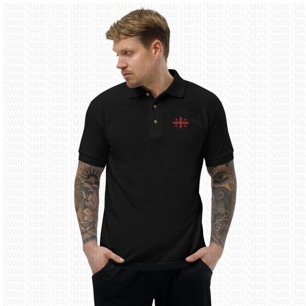 Embroidered Polo Shirt