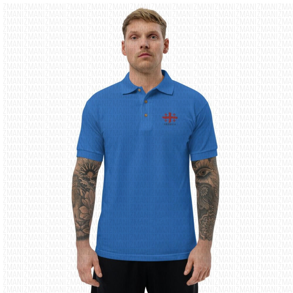 Embroidered Polo Shirt