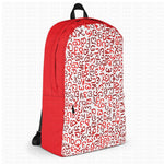 Backpack with Georgian Alphabet