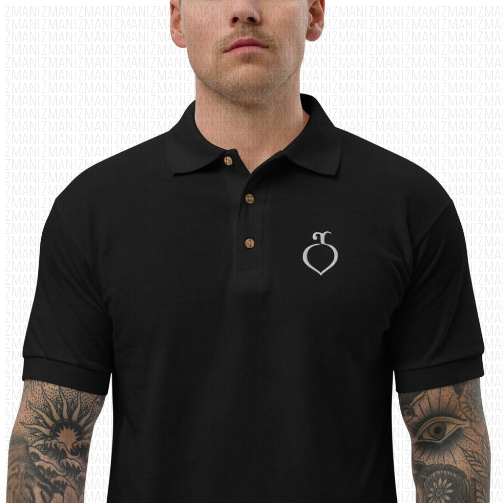 Embroidered Polo Shirt