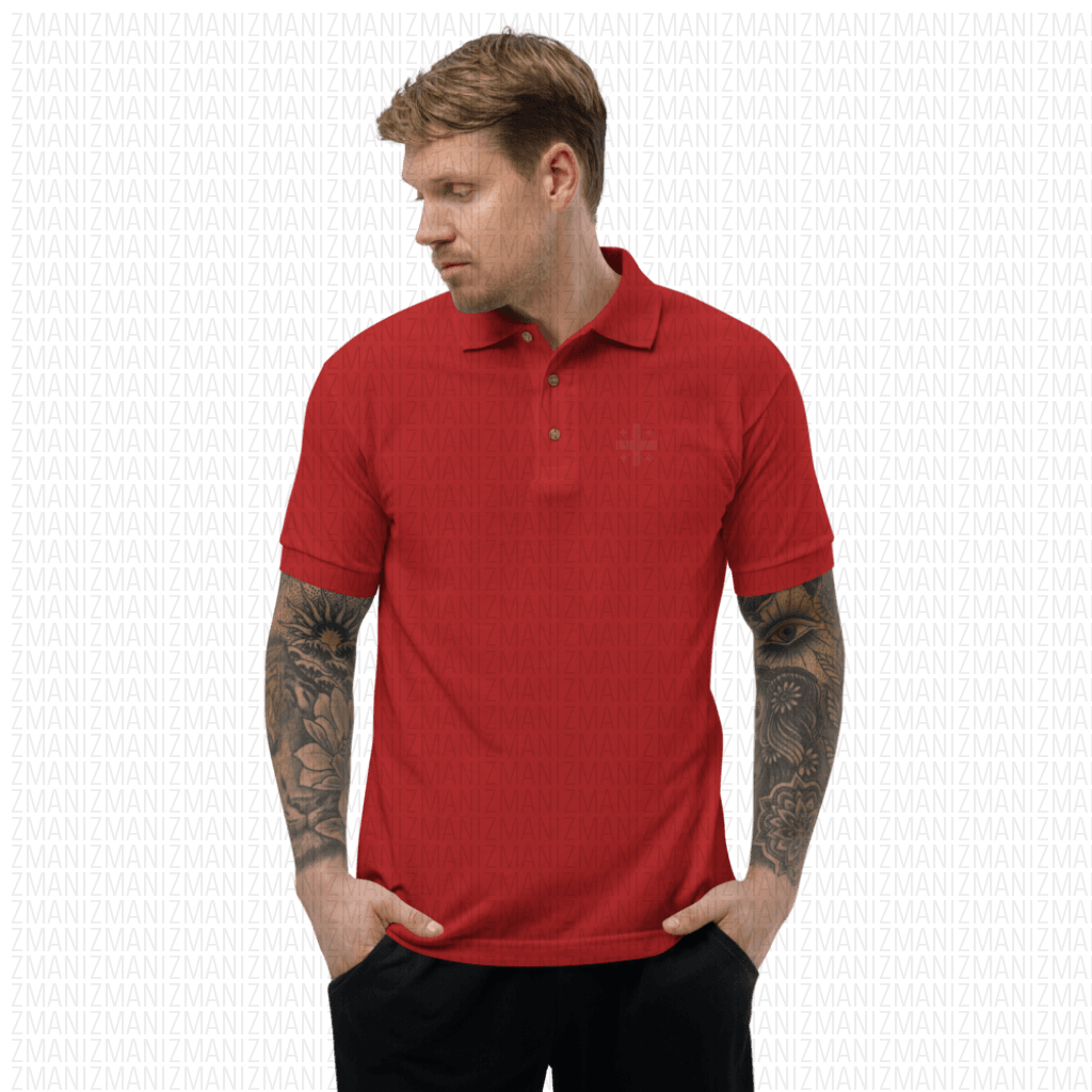 Embroidered Polo Shirt