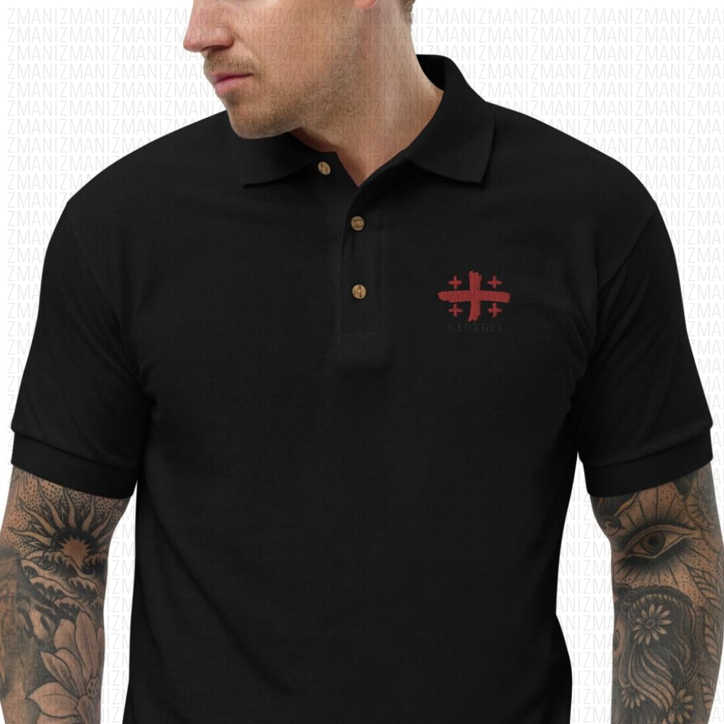 Embroidered Polo Shirt