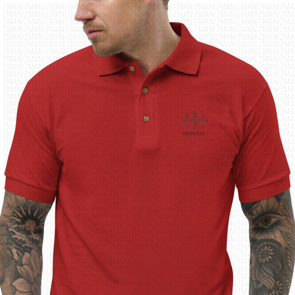 Embroidered Polo Shirt