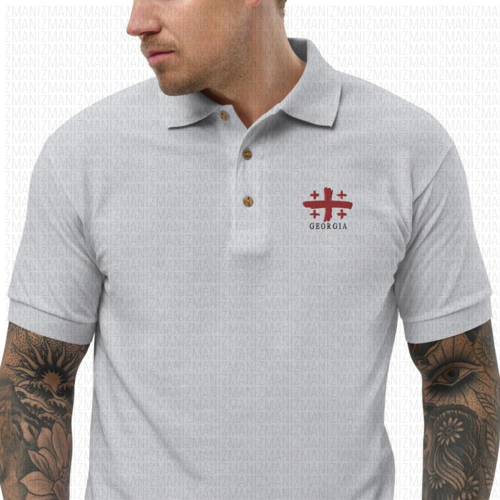 Embroidered Polo Shirt