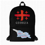 Backpack with map of Georgia