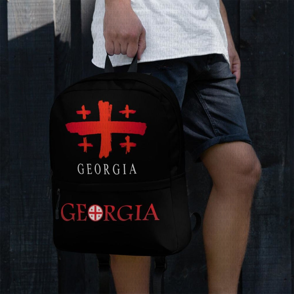 Backpack with Georgian Flag