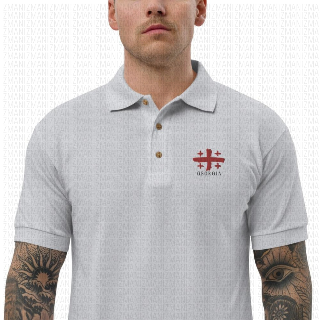 Embroidered Polo Shirt