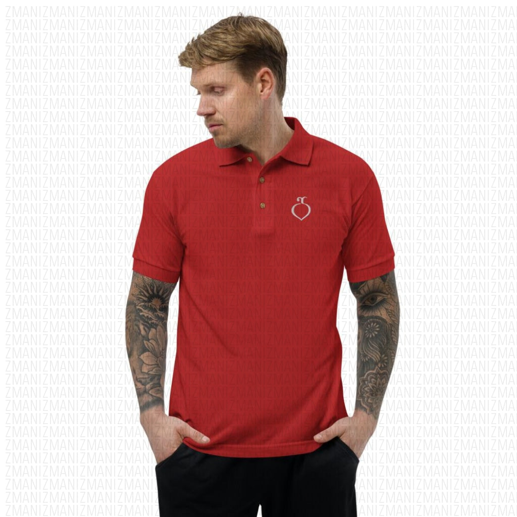 Embroidered Polo Shirt