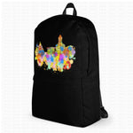 Backpack with colorfull Tbilisis skyline