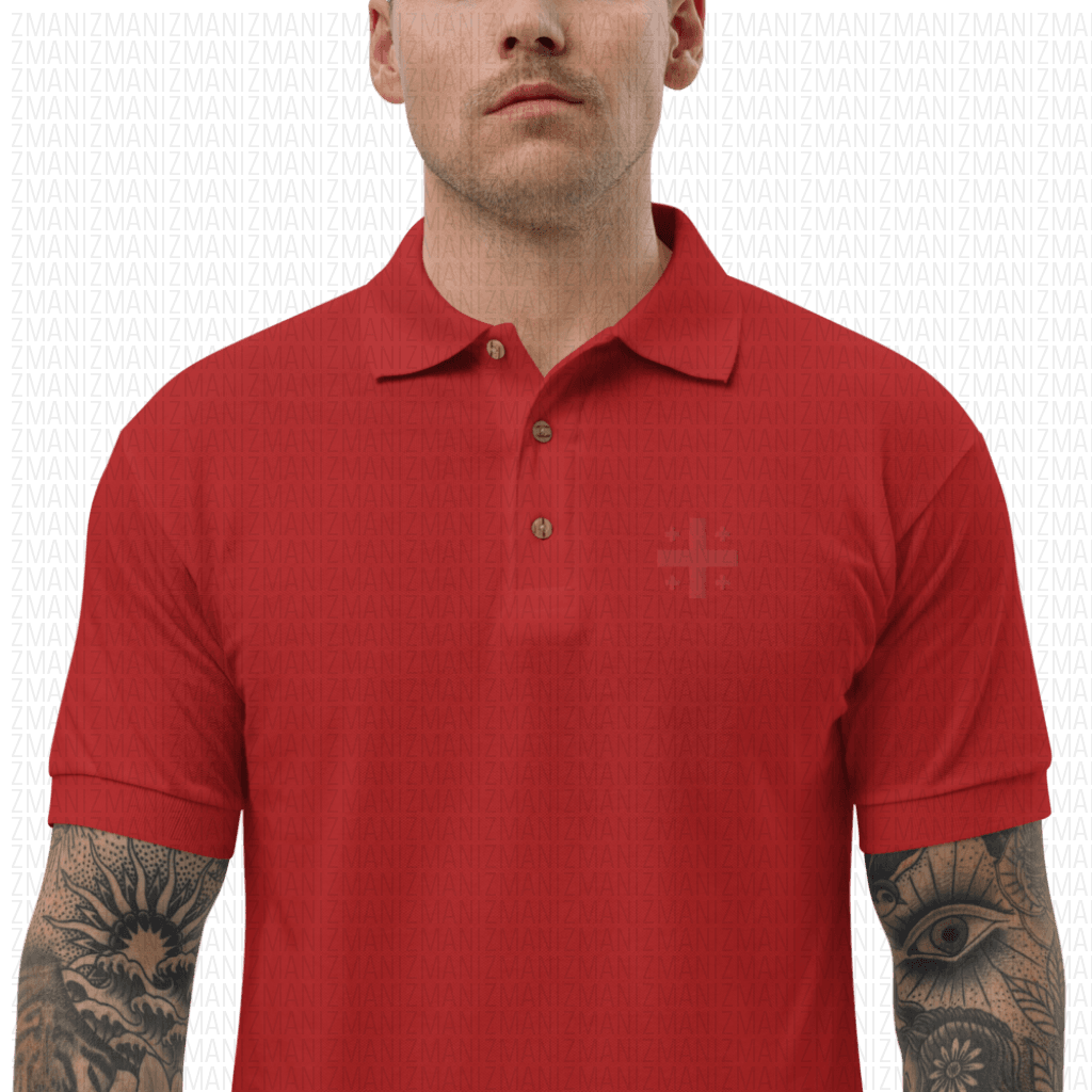 Embroidered Polo Shirt