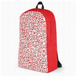 Backpack with Georgian Alphabet