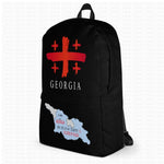 Backpack with map of Georgia