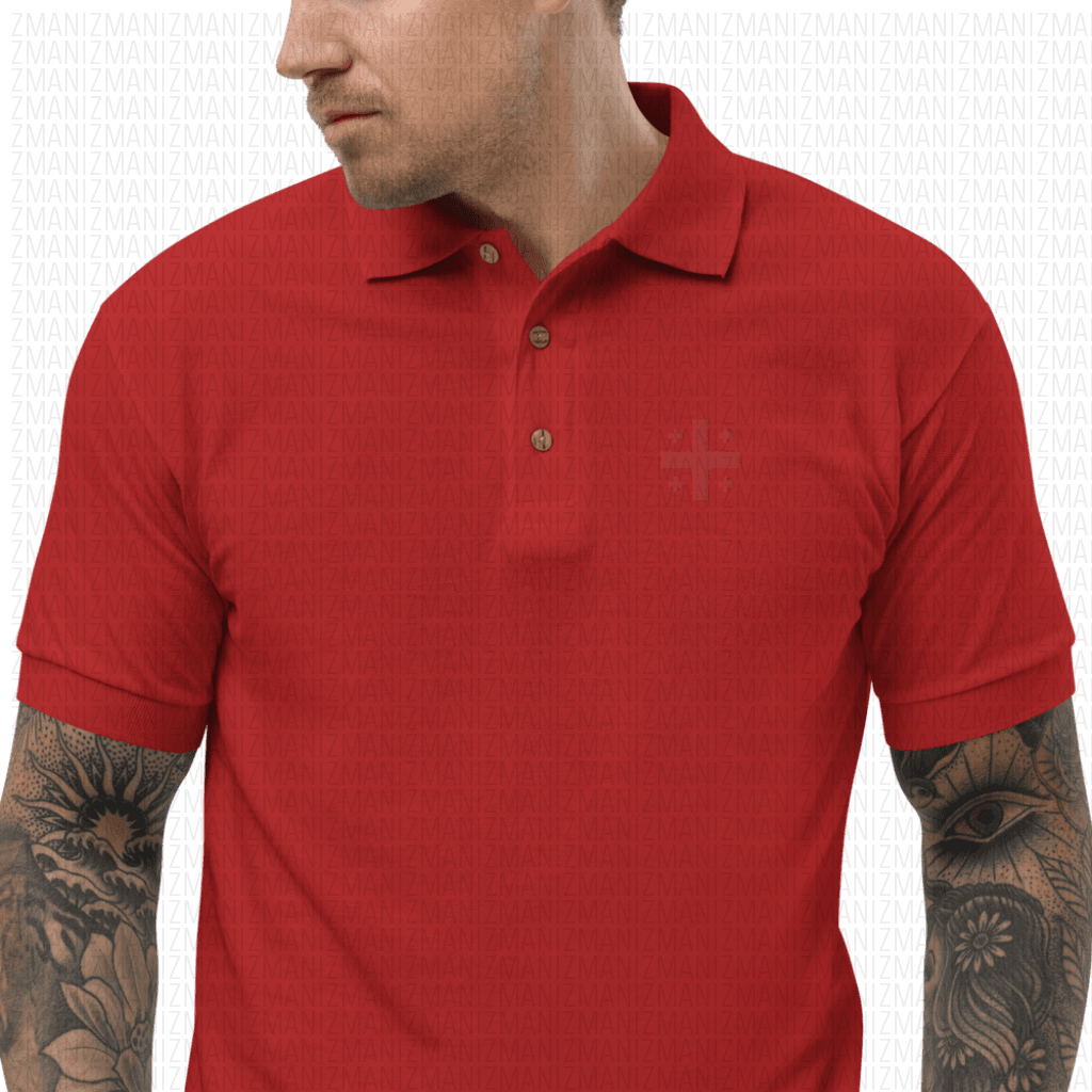 Embroidered Polo Shirt